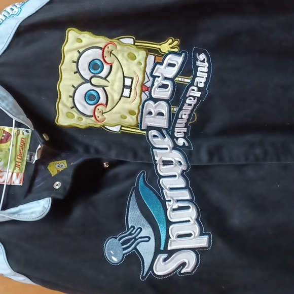 Rare/Vintage SpongeBob Squarepants JH Designs Jacket - Picture 3 of 10